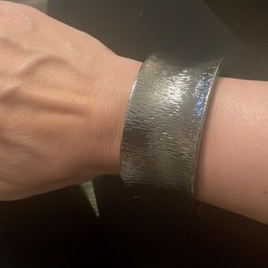 3/$20 - Dark Silver Cuff Bracelet